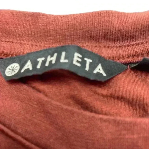 Athleta Apres soft lightweight ruched dress perfect for travel size medium - Picture 5 of 7